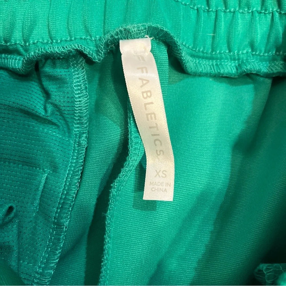 Fabletics Tricot Tapered Pant Women's XS Knit Pull On Green Elastic Waist - Picture 4 of 6